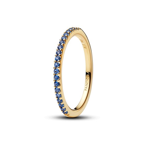 Anello Pandora Donna Pavé in Lega metallica Cubic Zirconia 162999C02-52 - 162999C02-52